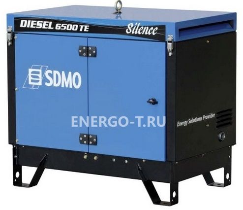 Дизельный генератор Газовый генератор SDMO DIESEL 6500 TE AVR SILENCE с АВР