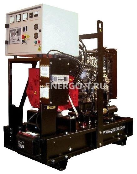 Дизельный генератор Газовый генератор Gesan DPA 25 E MF с АВР
