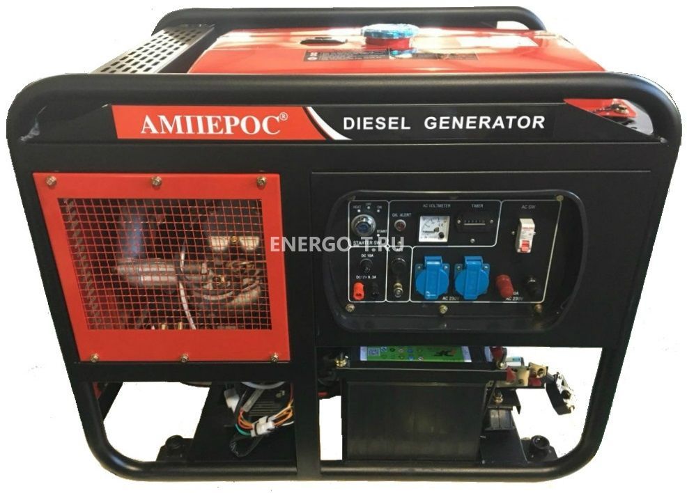 Газовый генератор Дизельный генератор  LDG 15000 E с АВР