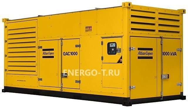 Дизельный генератор Atlas Copco QAC 1000