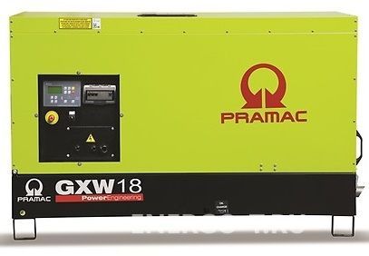 Дизельный генератор Газовый генератор PRAMAC GXW 18 W в кожухе с АВР