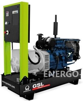 Газовый генератор Дизельный генератор PRAMAC GSL 22 D с АВР
