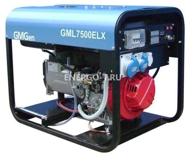 Дизельный генератор Газовый генератор GMGen GML7500ELX с АВР